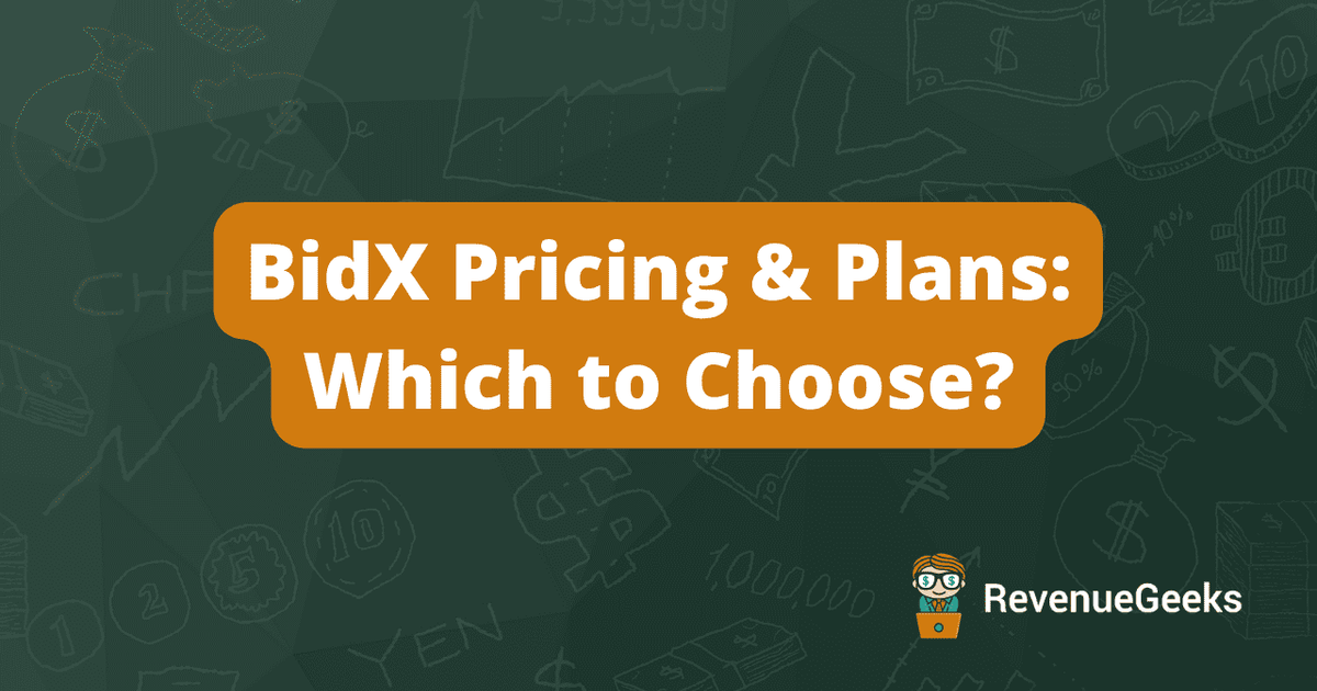 BidX Pricing & Plans: Which to Choose?