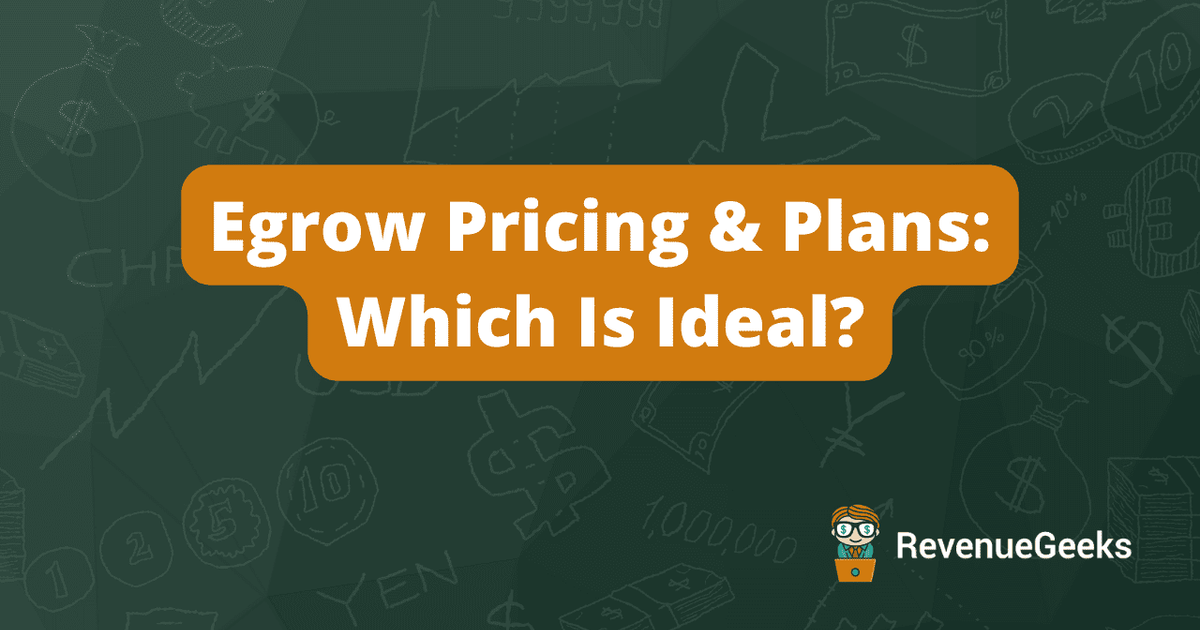 eGrow Pricing 2026: COD Plans and Amazon Pricing History
